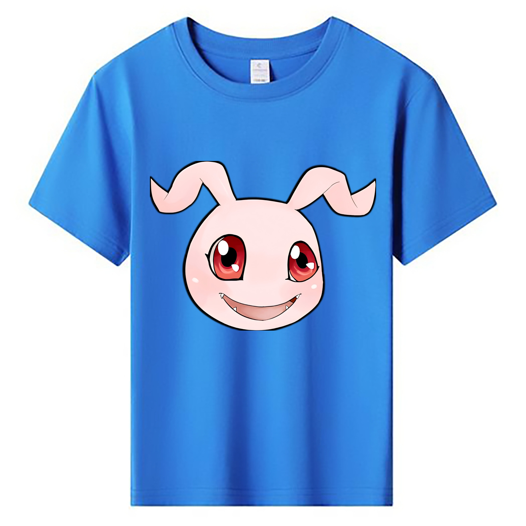 （画像用） Digimon デジタルモンスター/デジモン 綿100％キッズTシャツ（フロントプリント）